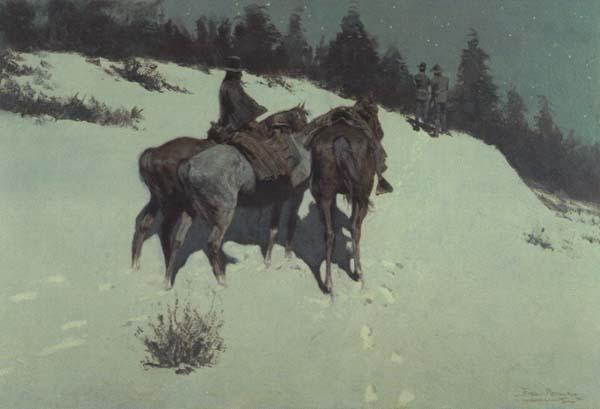 Frederic Remington A Recon-naisance (mk43) Germany oil painting art